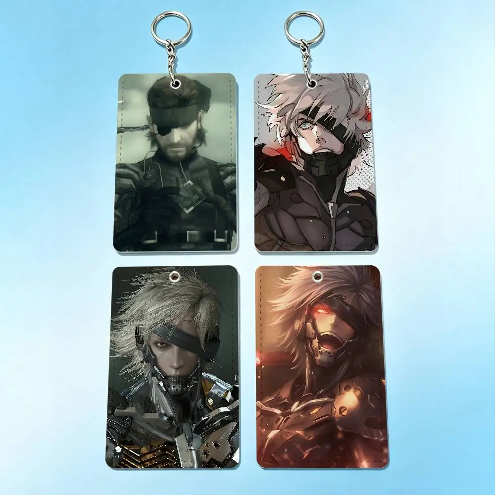 Фото Брелок-держатель для карт M-Metal Gear Solid R-Raiden, шнурок-темляк для ключей, аксессуар, подарок №1