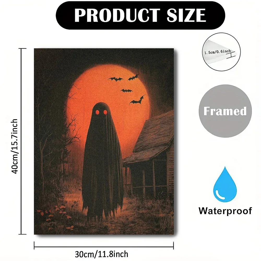 1шт импс на Хэллоуин призраки поколение вода в ночи современное настенное