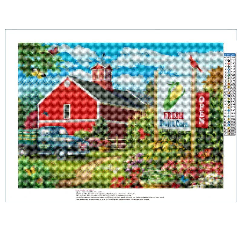 5D алмазная вышивка своими руками Бриллиантовая мозаика полная круглая живопись