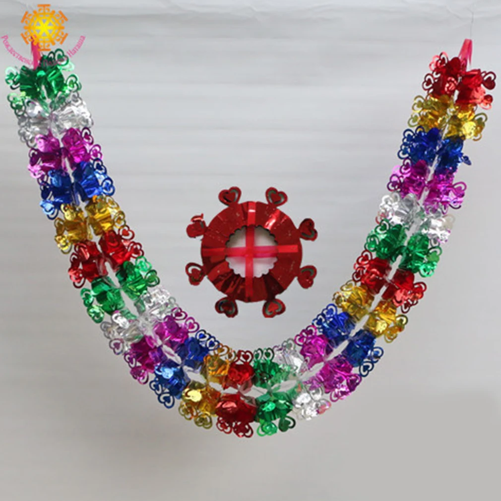 Красочная лента искусственное украшение для рождественской елки домашние