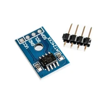 1pcs at24c256 2ecl iici2c serial interface port eeprom memory module for diy electronic car 3 3 5v