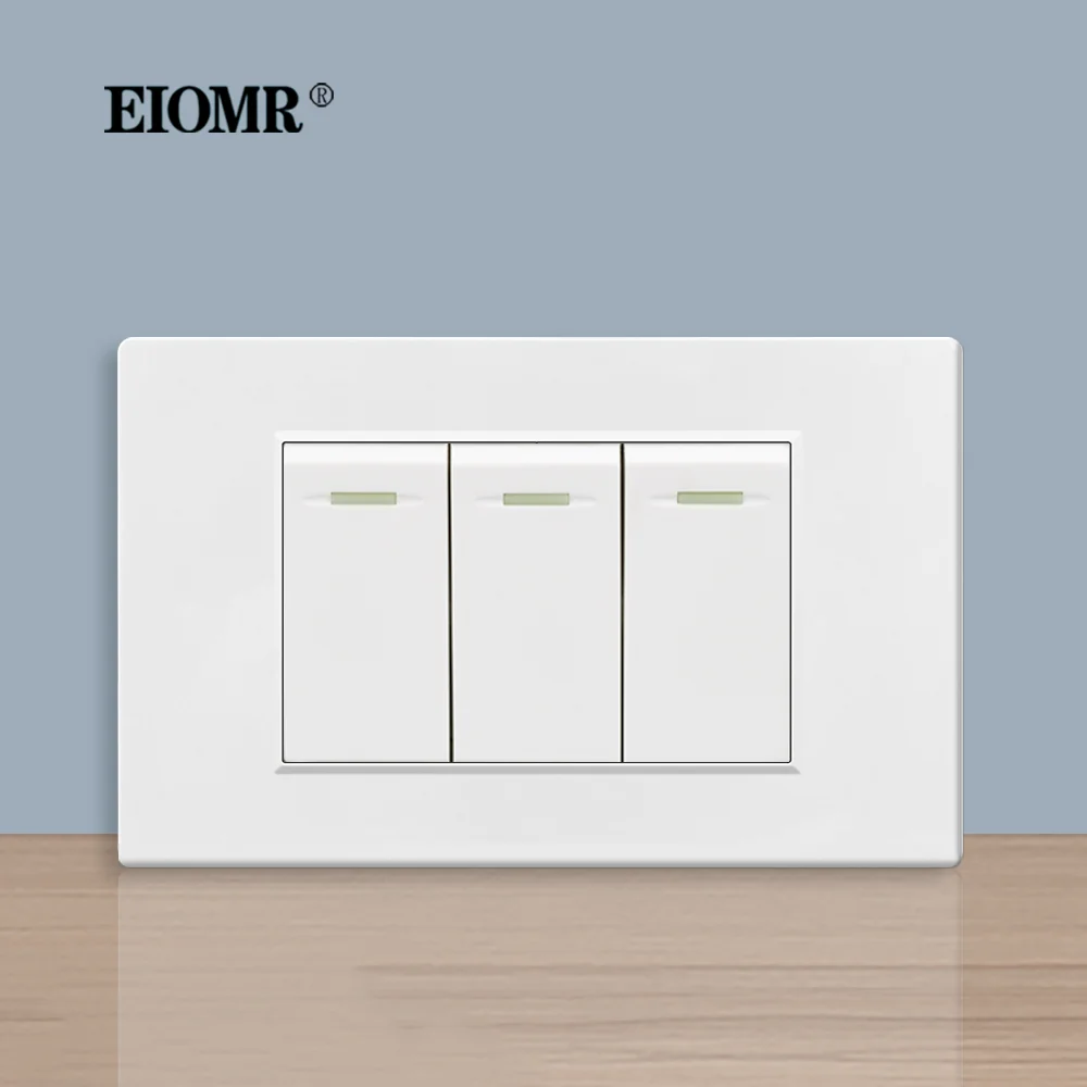 

EIOMR белые переключатели 220В для детской лампы