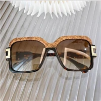 zowensyh explosive snakeskin brown sunglasses woman fashion luxury brand glasses with clear eye protection unisex sunshade mirro