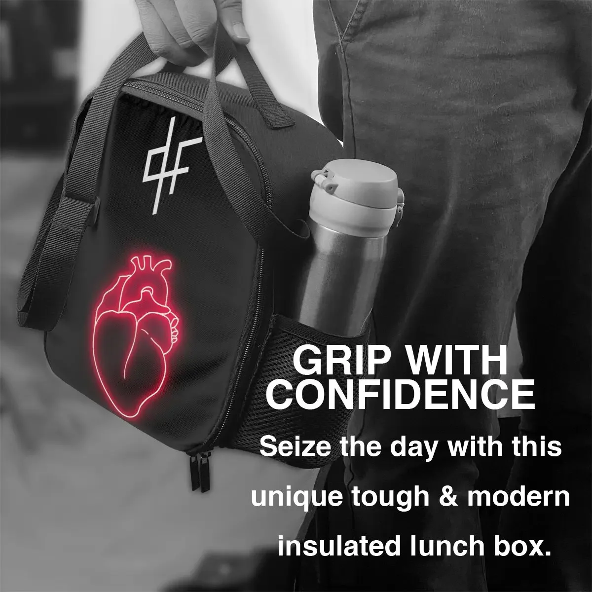 PNL QLF рэпер певец теплоизолированная сумка для ланча в форме сердца Женский