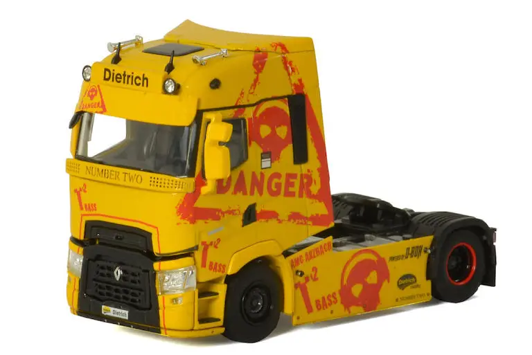 

Alloy Toy Model WSI 1:50 Scale RENAULT T 4X2,DIETRICH DANGER Delivery Truck Tractor Vehicles DieCast Toy Model Gift 01-3482