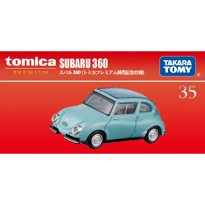 TAKARA TOMY Red Box TP35 Subaru 360MINI модель из сплава коллекция декоративных игрушек для