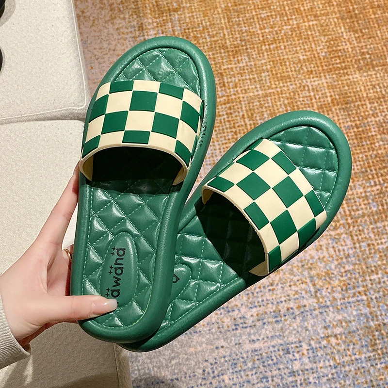 

Low Shoes Slippers Flat Rome PU Rubber PVC Basic Flat Shoes Female Low Rome PU Basic Rubber