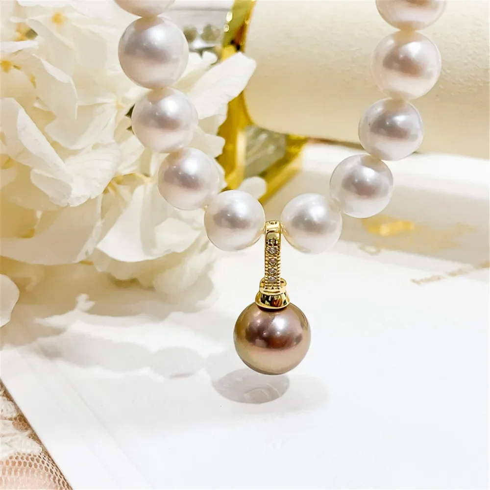 925 Серебряные штифты с половиной отверстия бусины торцевые заглушки верхняя