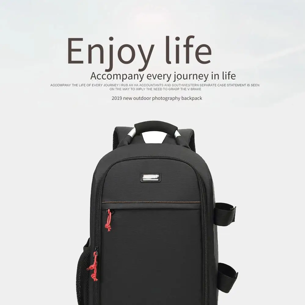 Фото Рюкзак для фотоаппарата Lowepro, ударопрочный, для путешествий на открытом воздухе, сумка для хранения фотооборудования для DSLR и SLR камер. №2