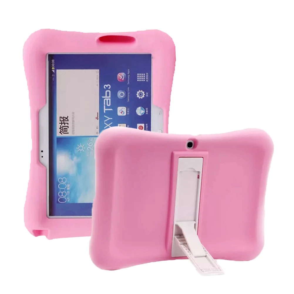 

Cover For Samsung Galaxy Tab 4 10.1 SM-T530 T531 T535 Silicon Kids case For Samsung Galaxy Tab 3 10.1 GT-P5200 P5210 P5220 Funda