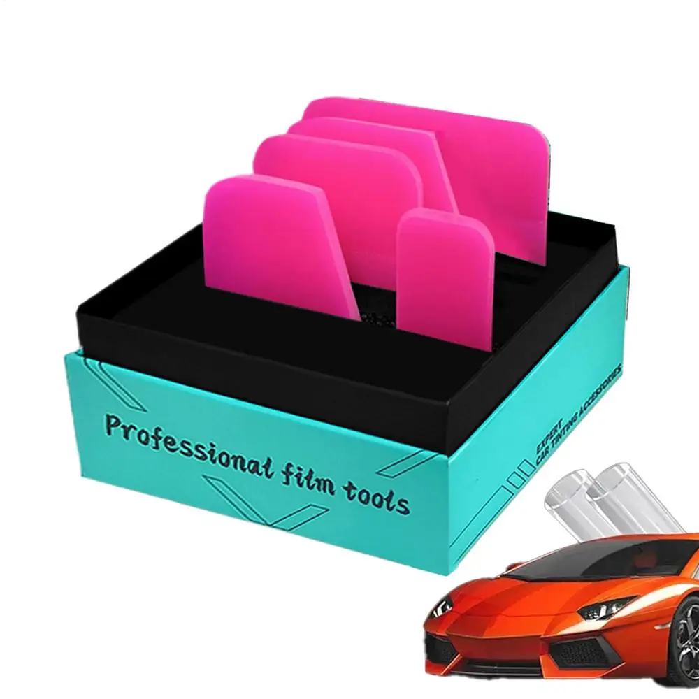 

Ракель для оконной пленки, набор для установки автомобильной упаковки, 5-компонентный инструмент для тонировки окон, инструмент для детализации автомобиля, грузовика, мотоцикла, коммерческого использования