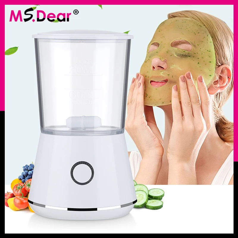 

Ms.Dear Face Mask Maker DIY Making Facial Mask Beauty Machine Automatic Vegetable Vitamin Natural Collagen Fruit Mask Maker Kit