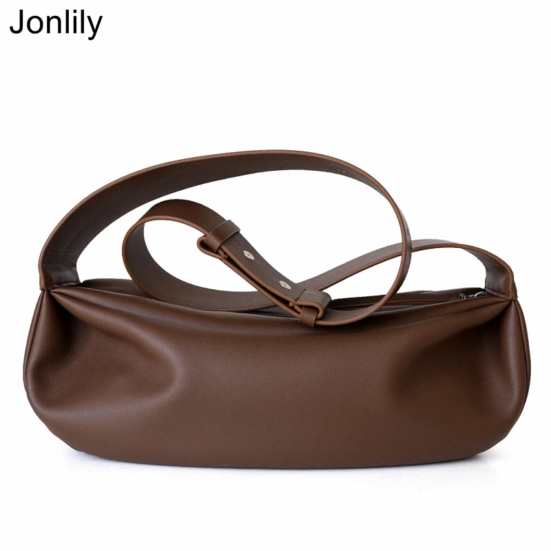

Jonlily женские Наплечные сумки из натуральной кожи, сумка через плечо, женская модная сумочка, повседневная нагрудная сумка, кошелек-KG682