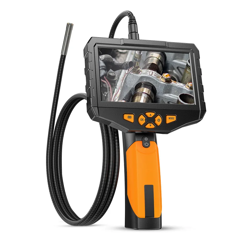 

NTS300 5.0 Inch Digital Industrial Endoscope Camera 1080P HD Drain Pipe Inspection Borescope Snake Tube Waterproof