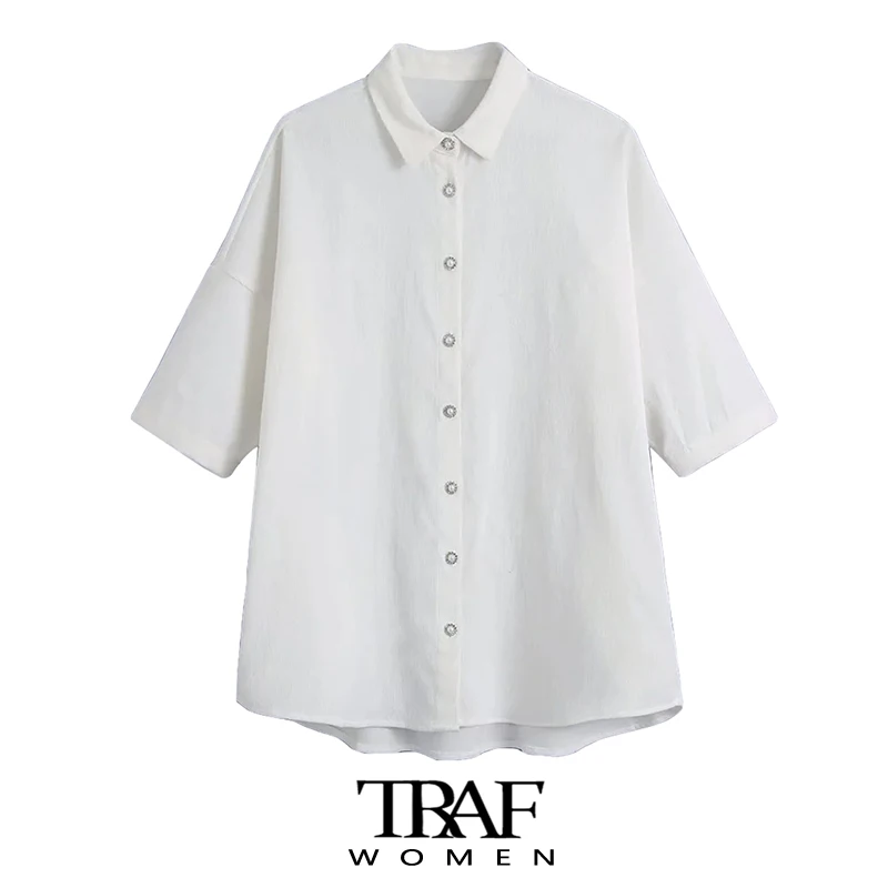 

Блузка женская Вельветовая с коротким рукавом, на пуговицах