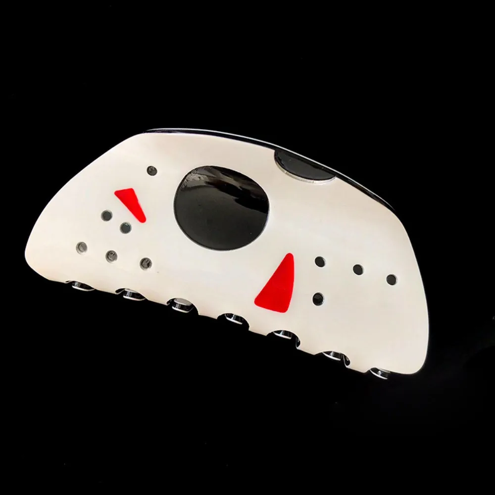 Готическая заколка для волос на Хэллоуин с призраком в виде акулы забавная