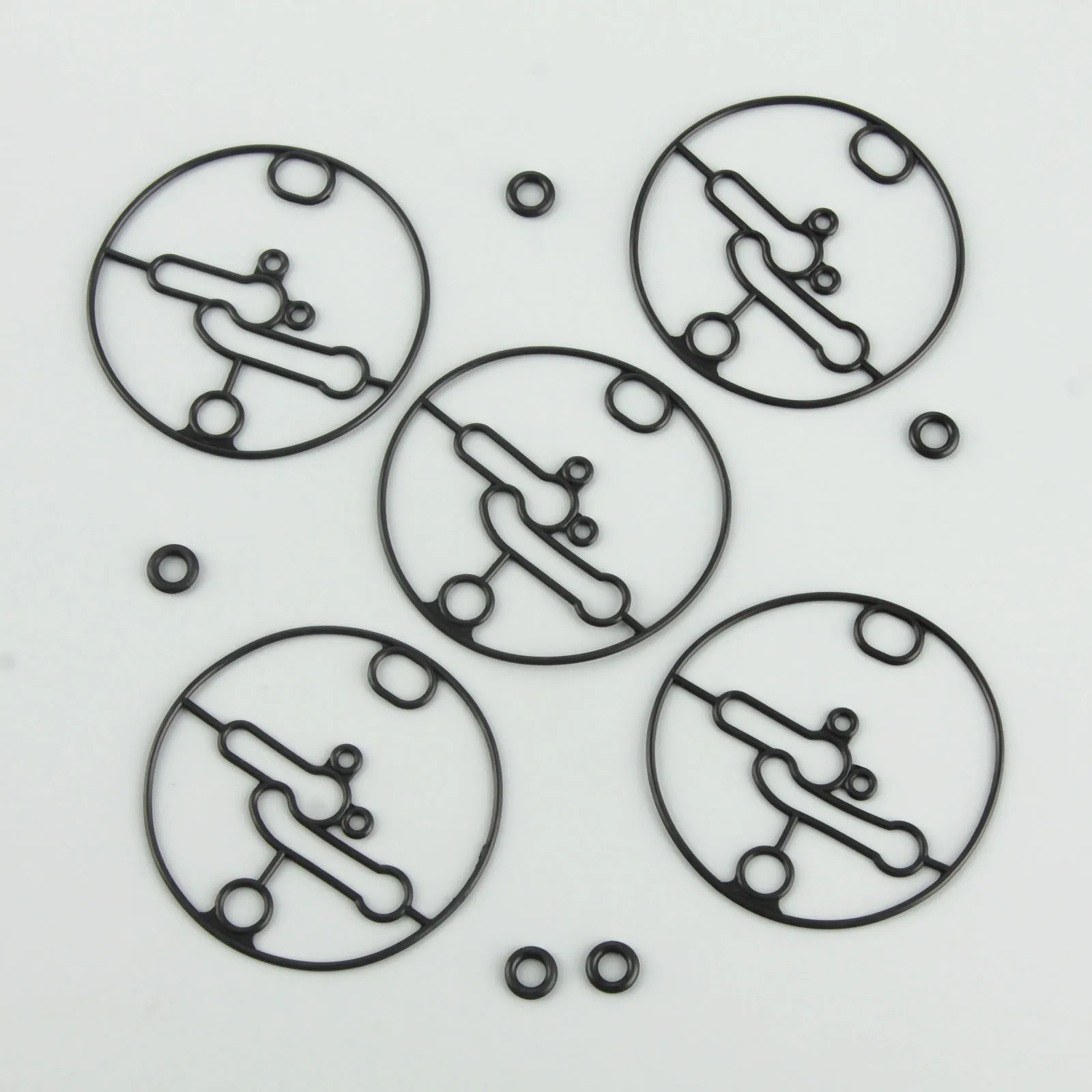 

5шт 698781 Прокладка поплавковой чаши карбюратора с уплотнительным кольцом, подходит для газонокосилок Briggs Stratton Troy-Bilt Toro, запасные части двигателя