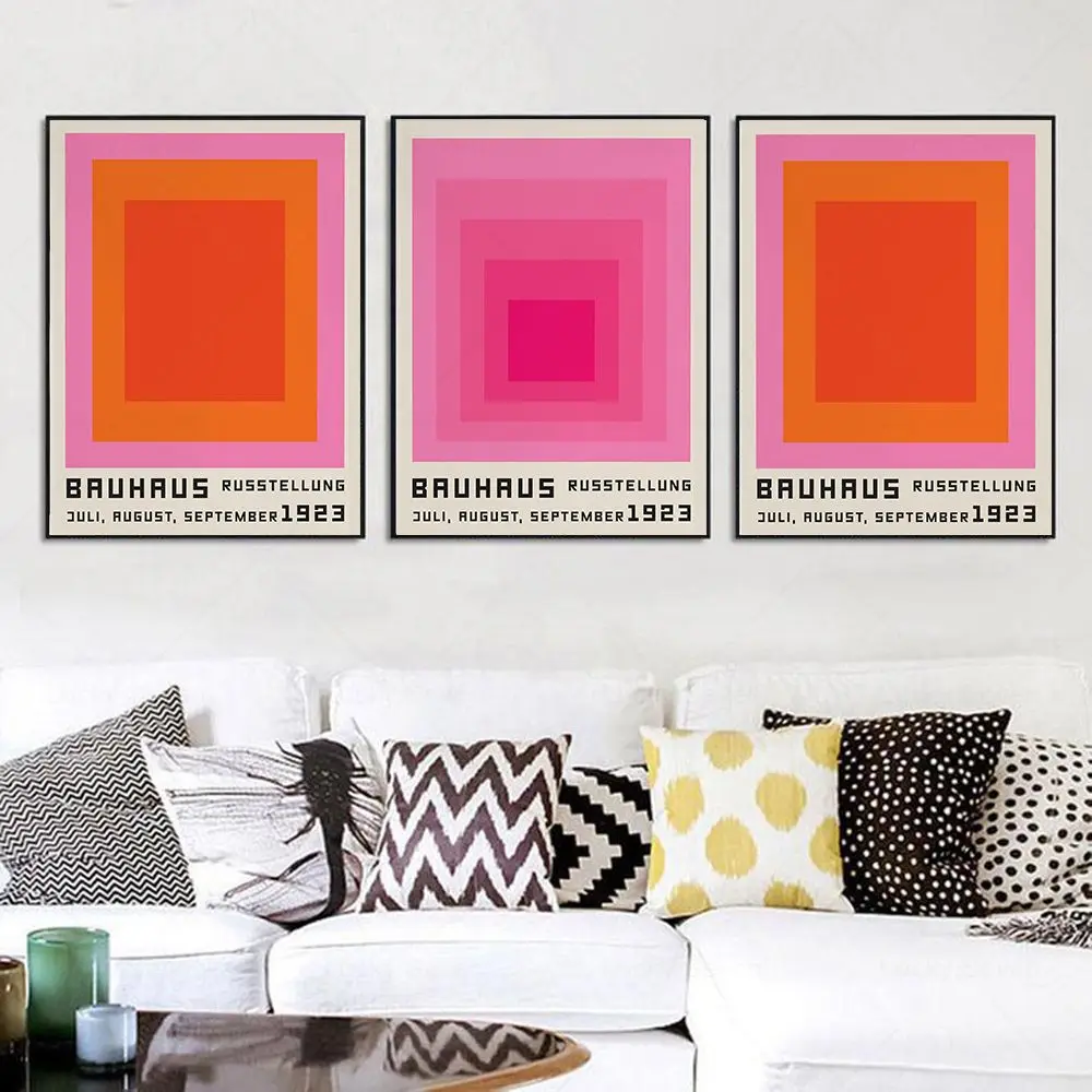 Настенная картина &quotАбстрактные линии&quot на холсте