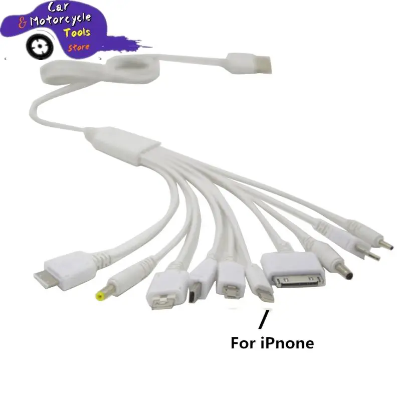 

10 in 1 Pin Cable Charger USB Adapter Data Wire For PSP Computer Cables Multifunction USB Data Transfer Cable Universal Multi