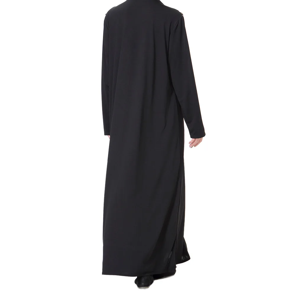 Женская длинная мусульманская абайя Рамадан с капюшоном Арабский Дубай скромная
