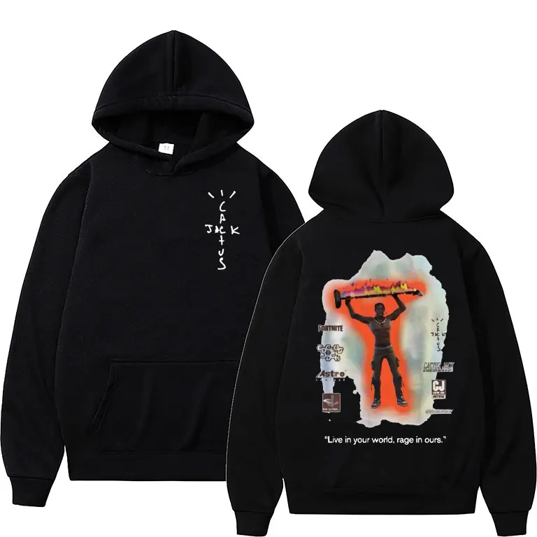 

Cactus Jack Clothing Men Woemn LOOK MOM I CAN FLY Mob Travis Scott Astroworld Hip Hop Rapper Hoodie Regular Man Fashion Clothes