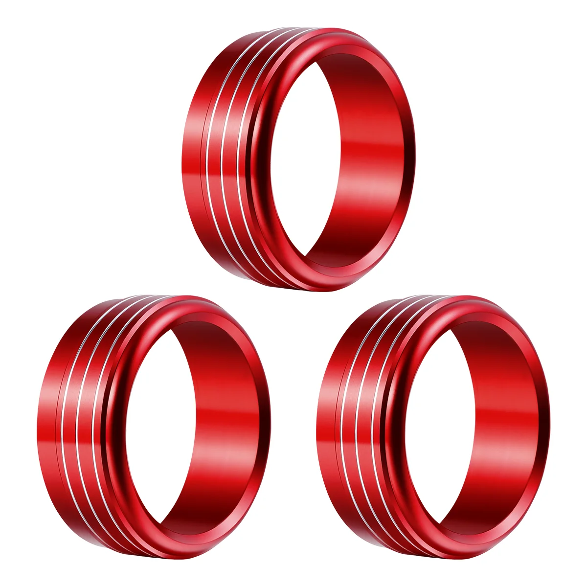 

Aluminum Air Condition Button Rings Air Condition Button Covers Compatible for 2013-2015 Forester XV Crosstrek