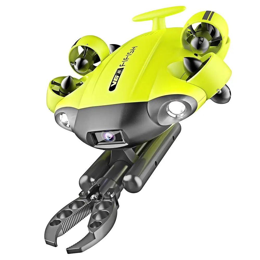 Подводный робот-Дрон FIFISH V6S ROV с камерой 4K UHD Роботизированный рычаг аккумулятор