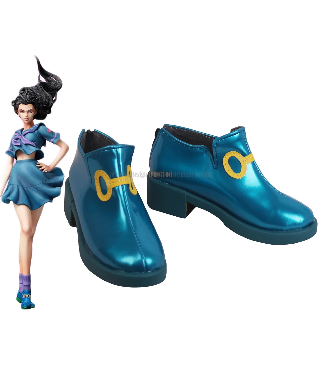 Yamagishi Yukako Shoes Косплей JoJo'sBizarreAdventure Сапоги для косплея Обувь на заказ унисекс