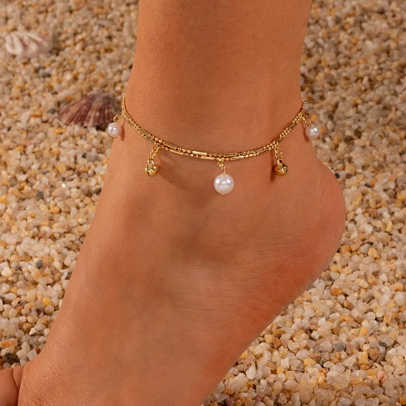 

Bohemia Chain Anklets for Women Foot Accessories Summer Beach Barefoot Sandals Bracelet Ankle Set
