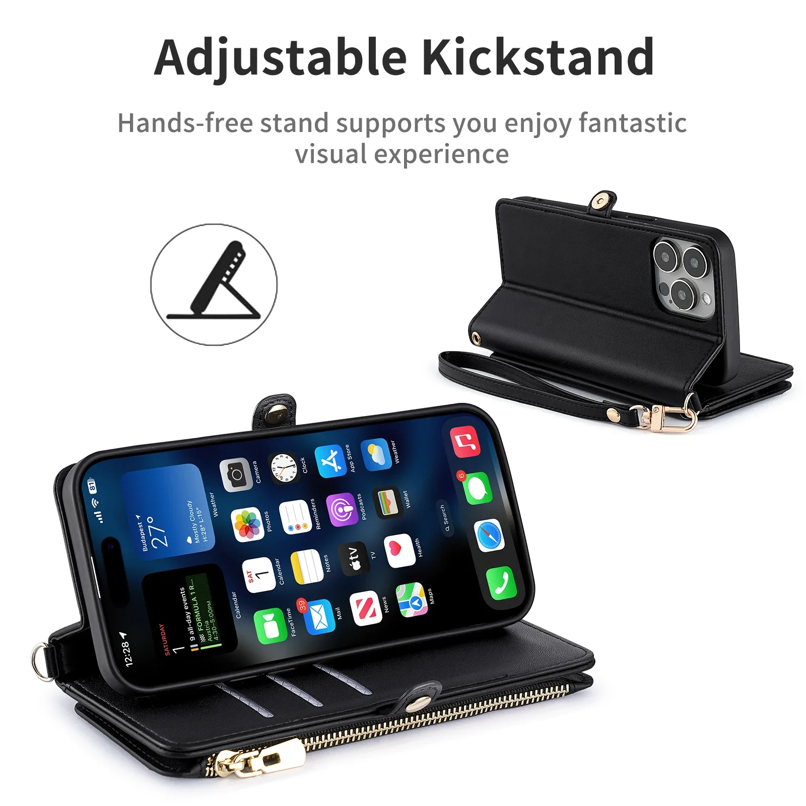 Leather Wallet Cases for Honor 90 100 200 Smart Magic 3 4 5 6 Lite GT Pro 5G Flip Cover Drop resistant Protective Magnetic Bags