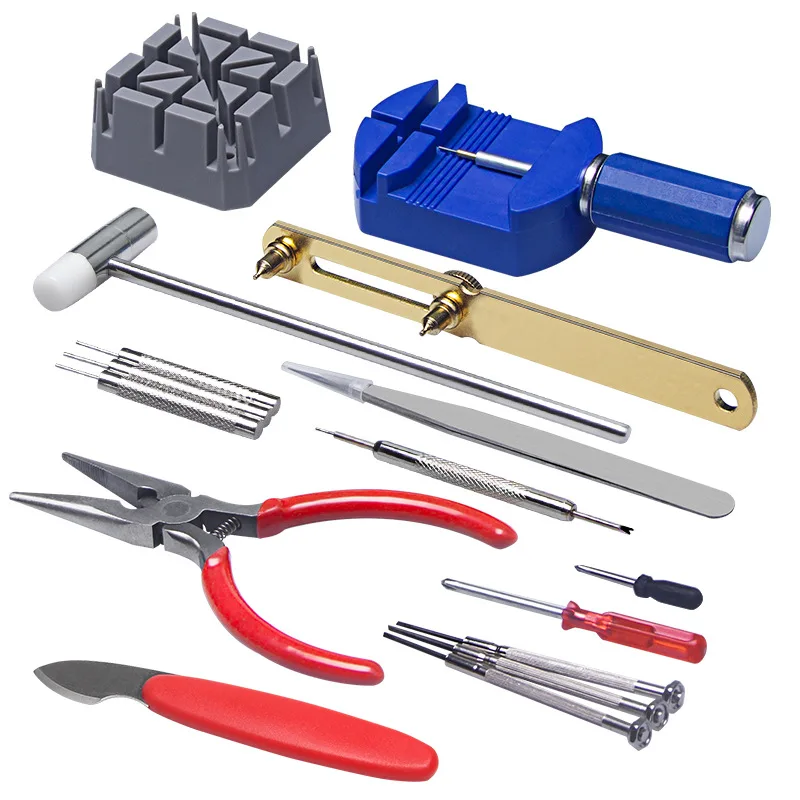 134 507pcs Watch Repair Tools Kit Brand Multi-function Bracelet Pin Remover Watch Movement Box Opener Spring Lever Tools