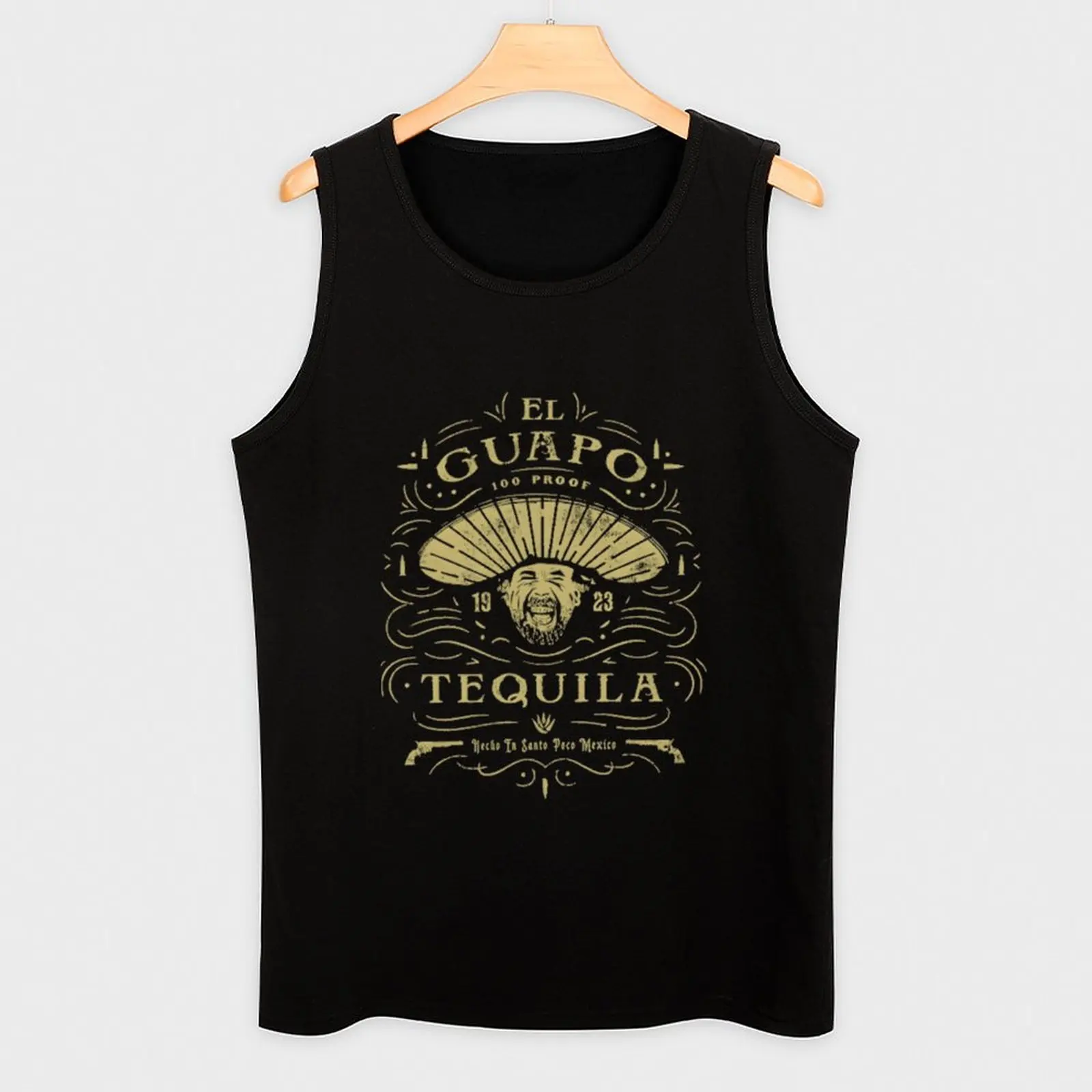 Классическая майка El Guapo Tequila японская футболка спортивная одежда для мужчин