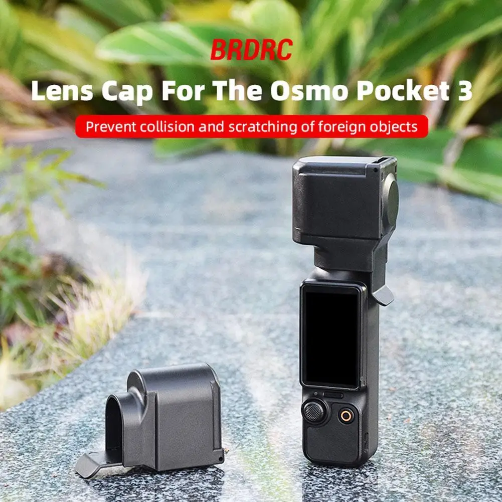 Для DJI Osmo Pocket3 встроенный шарнирный протектор экрана объектива против падения