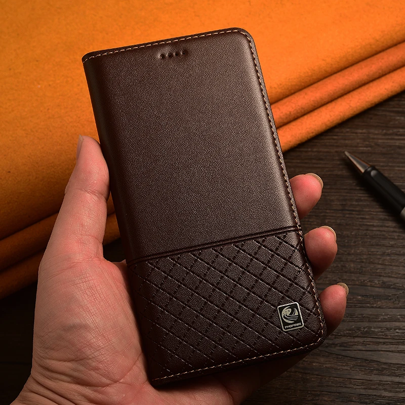 Флип-чехол из натуральной кожи для Vivo T1 T1x T2 T2x T3 T3x Pro 680 4G