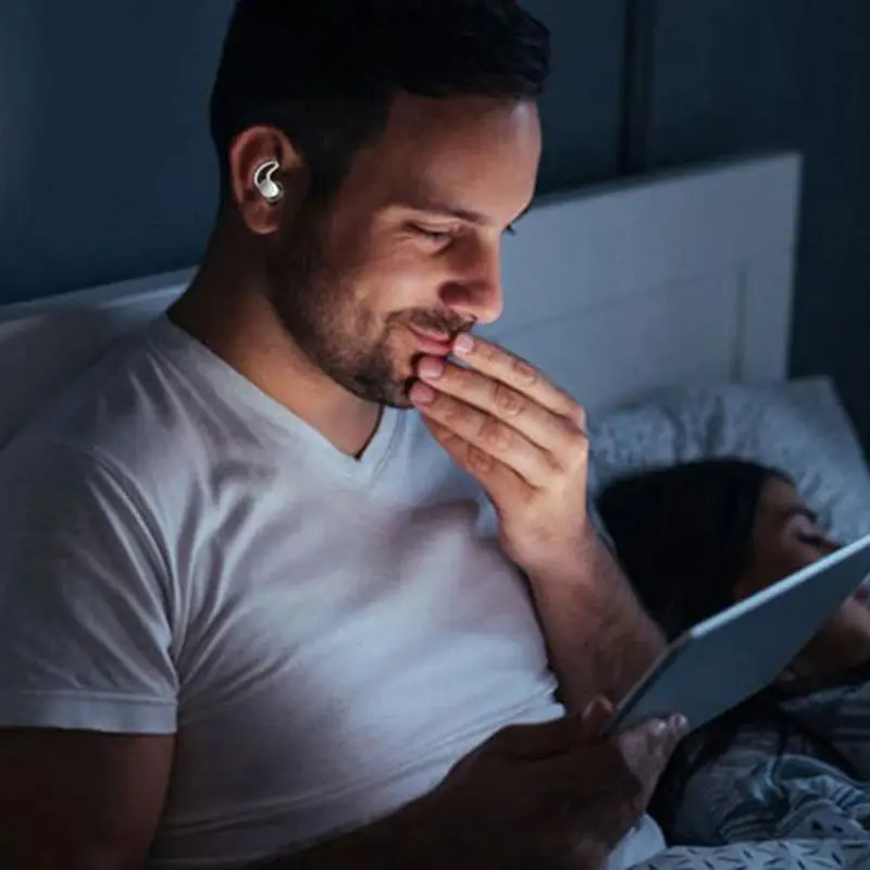 

1Pair 2/3 Layer Soft Silicone Ear Plugs Tapered Sleep Noise Reduction Earplugs Sound Insulation Ear Protector