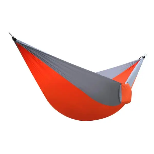 

AT6737 Nylon Parachute Fabric Double Hammock Orange & Gray