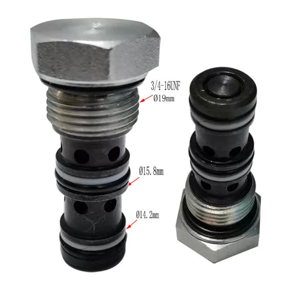 

Гидравлический односторонний замок LPC08, гидравлический клапан для обслуживания давления цилиндра, гидравлический односторонний клапан, об...