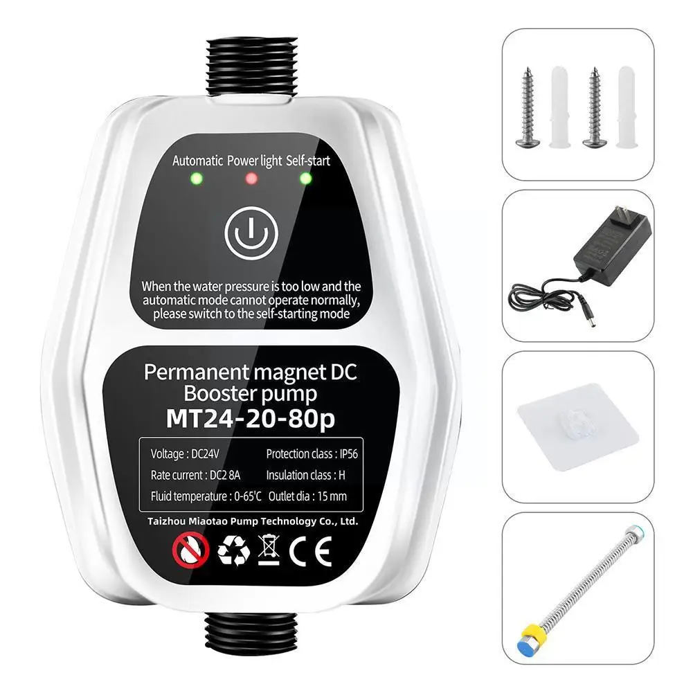 

Silent Automatic Pressure Booster Pump Tap Water Pipeline Water Mute Shower Water Bath Pressurized Booster Pressure Heater J1x5