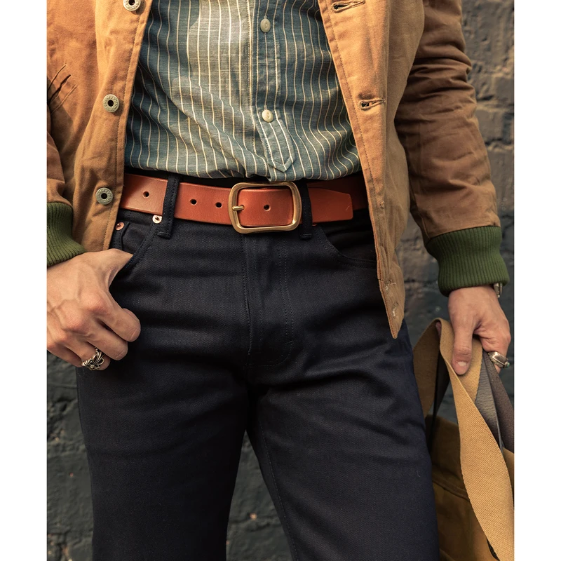 Red Tornado 14.5oz Selvage Jeans Slim Leg Opening Shape of 511 & GT Raw Denim men jeans