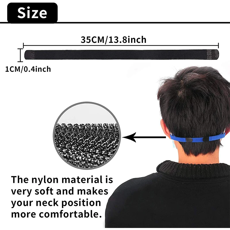 Маска ремешок удлинители для лица удобный ремень Регулируемая застежка