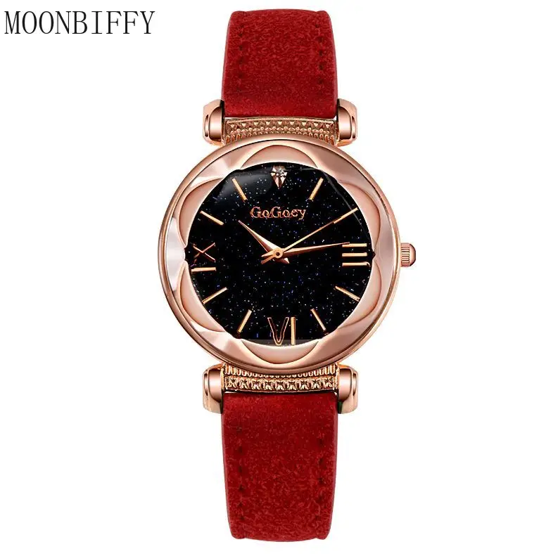 

Starry Sky Shining Women Watch Ladies Romantic Rhinestone Designer Women's Watches Luxury Wrist Watch Personality Female Clock