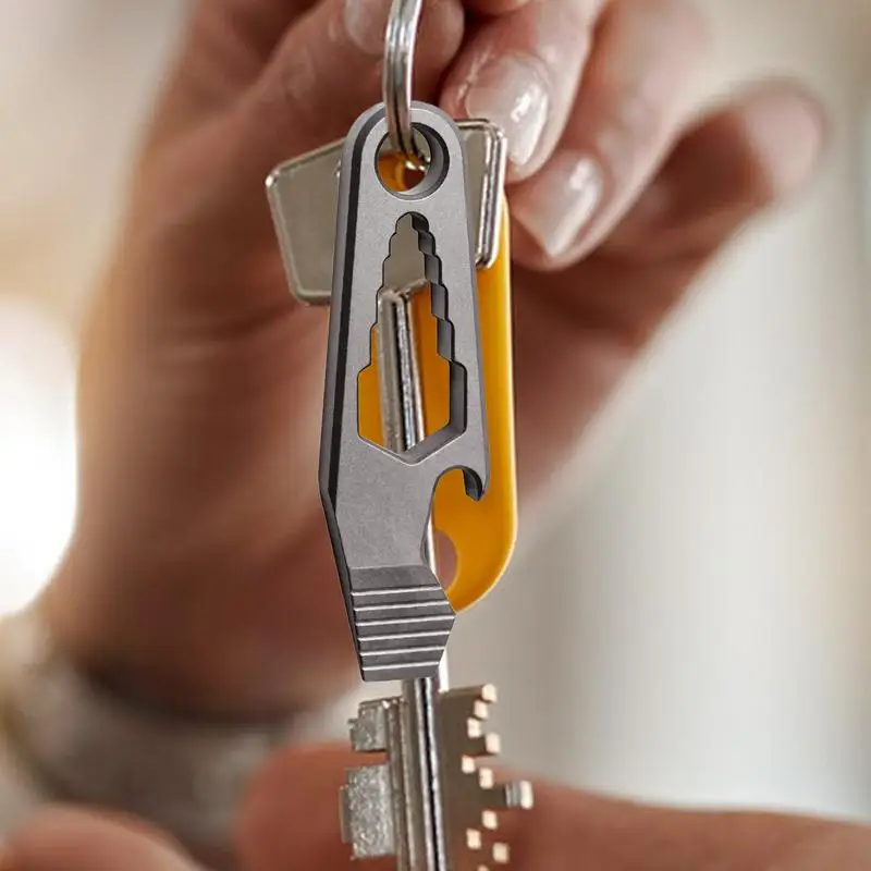 Титановая открывалка для бутылок маленькая пива из титанового сплава