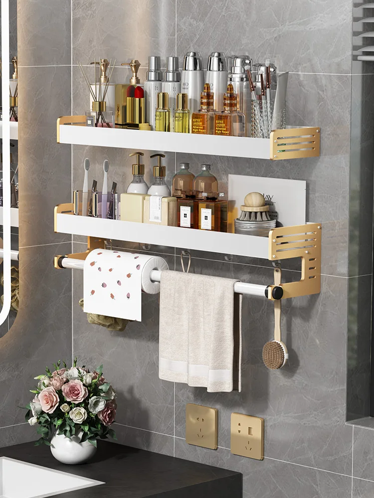 

Bathroom Shelves Bathroom Washroom Vanity Storage Kitchen Lightweight
