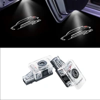 2pieces car door led welcome light for volvo xc40 shadow lamp logo laser projector ghost light accessories