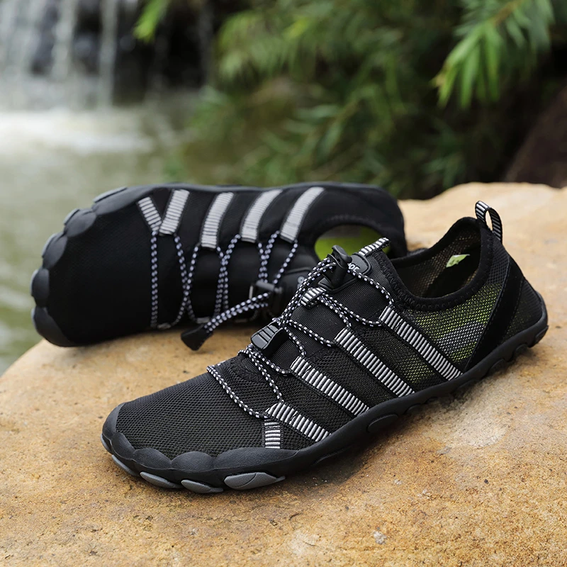 Men Water Shoes Beach Sandal Summer Upstream Shoes Quick Drying Sport Shoes Surf Dive Swim Shoes River Slippers Women Aqua Shoes