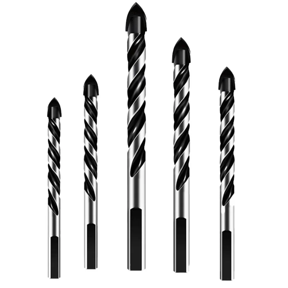 

Triangular Tungsten Carbide Drill Bit For Porcelain Tile Concrete Glass Brick Electric Triangular Drill Bit Set 3-8mm