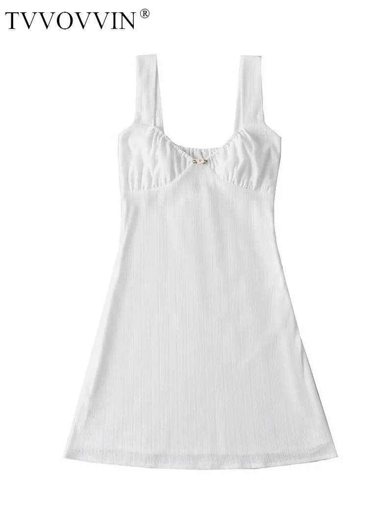 

Женское облегающее платье-трапеция WOMENG с принтом роз и широким плечевым ремнем, белое маленькое приталенное платье для отпуска, 9mo