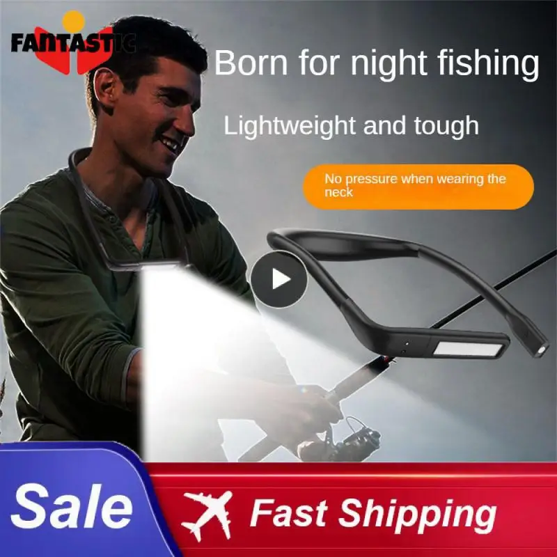 

Lightweight Camping Repairing Lighting Hanging Neck ‎adjustable Flashlight Led Lights Portable Running Fishing Light Flexible 5v
