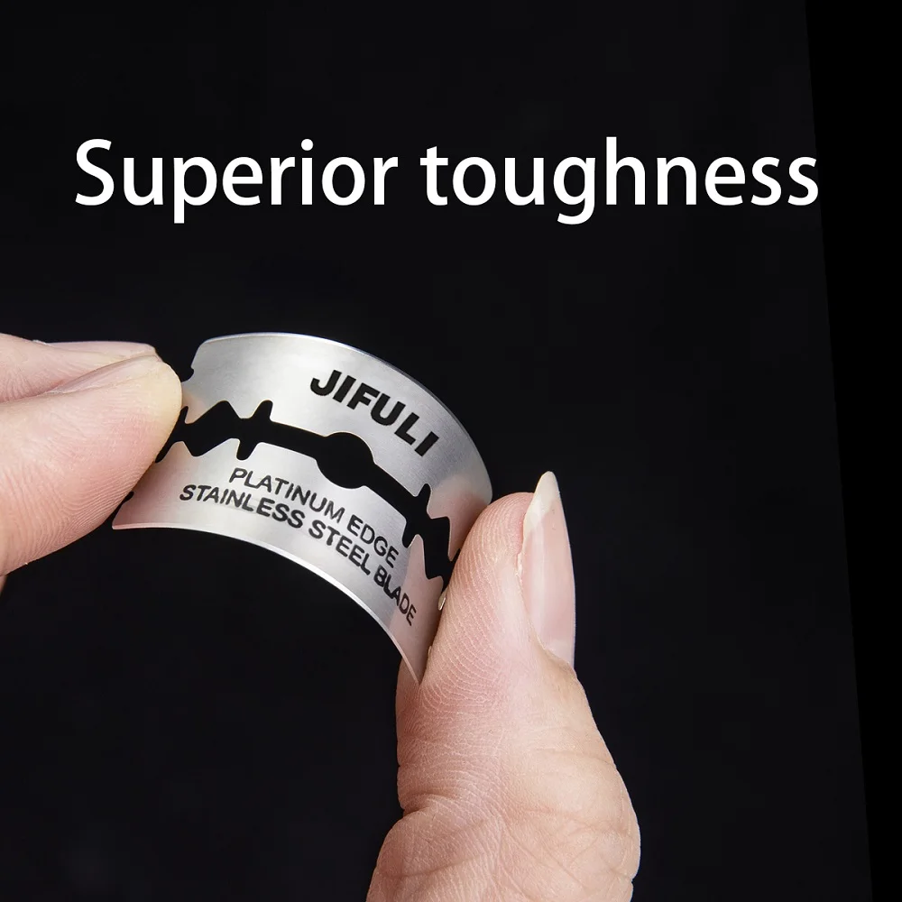 50 Шт. Классические Двусторонние Безопасные Лезвия Для Бритвы Удаления Волос Из