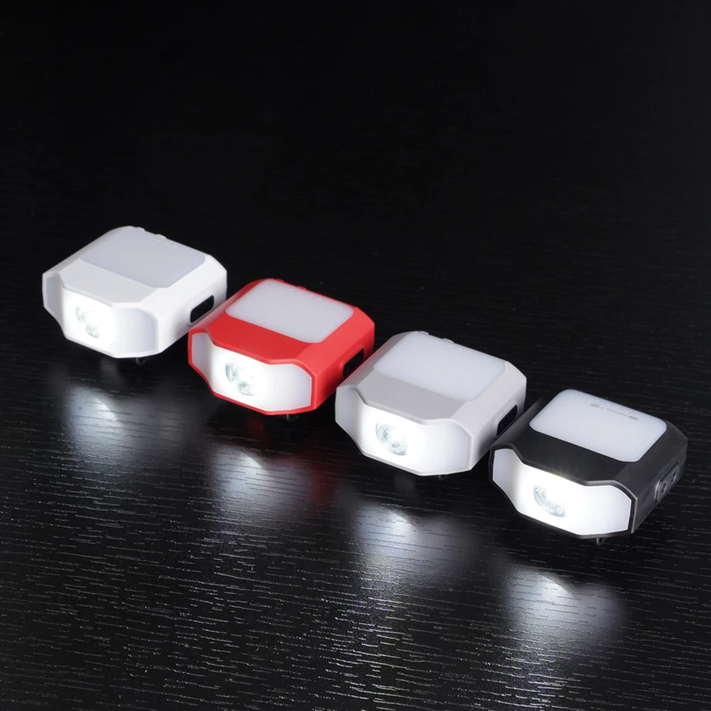 

Sensor Cap Clip on Light Headlight 6 Modes COB LED Headlamp USB Charging Head Lamp for Outdoor Camping Hiking Fishing Emergency